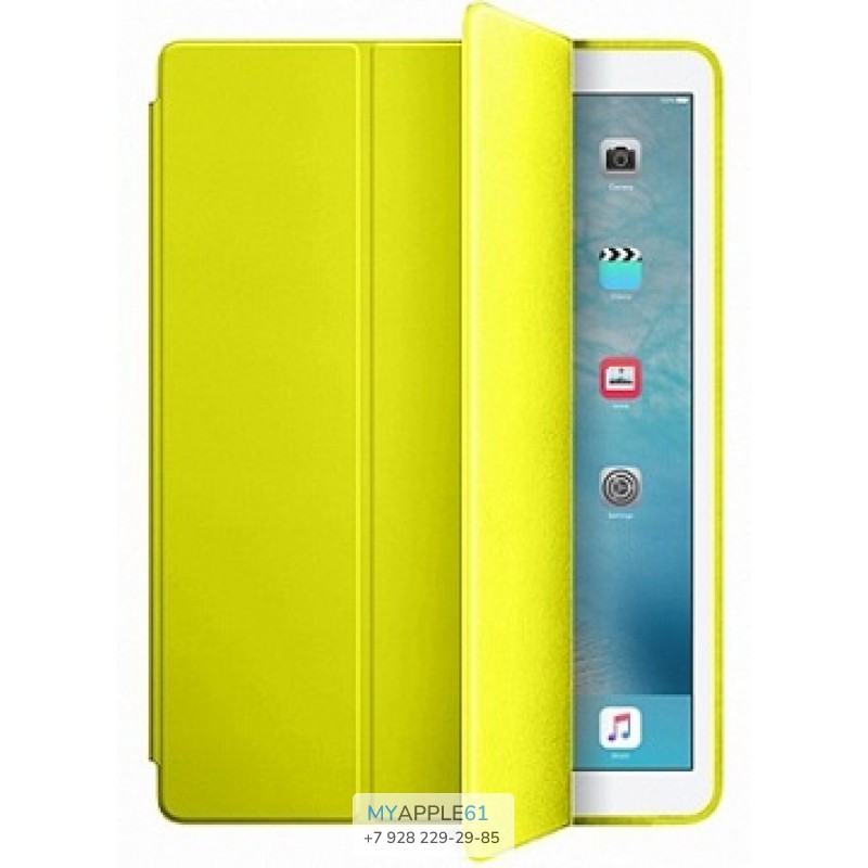 Кожаный кейс iPad Pro 12.9 Yellow